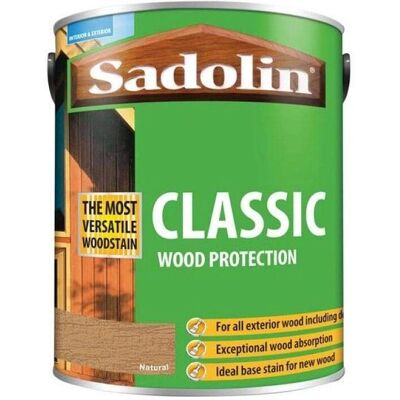 Sadolin Classic Wood Protection Natural - 5L - Wood Protection Sadolin Classic Wood Protection Natural - 5L - Wood Protection