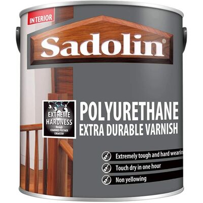 Sadolin - Polyurethane Extra Durable - Gloss - 1L - Varnish Sadolin - Polyurethane Extra Durable - Gloss - 1L - Varnish
