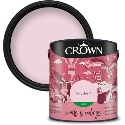 Crown Wall & Ceiling Paint Fairy Dust - 2.5L Crown Wall & Ceiling Paint Fairy Dust - 2.5L