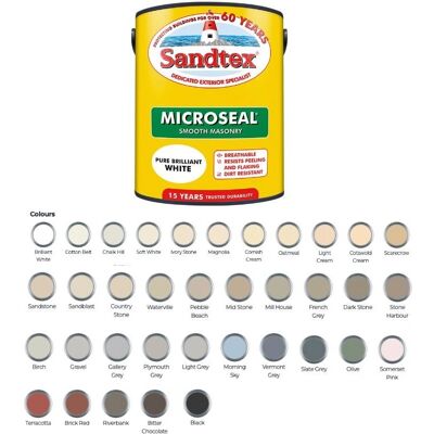 Sandtex Ultra Smooth Masonry Paint - Black - Masonry Paint Sandtex Ultra Smooth Masonry Paint - Black - Masonry Paint