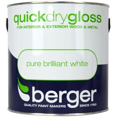 Maison Berger Paris - Berger Quick Dry Gloss - White - Paint Maison Berger Paris - Berger Quick Dry Gloss - White - Paint