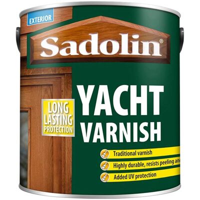 Sadolin Yacht Varnish - Clear Gloss - 0.75L Sadolin Yacht Varnish - Clear Gloss - 0.75L