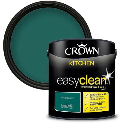 Crown Emerald Vision Interior Emulsion Paint - 2.5L Crown Emerald Vision Interior Emulsion Paint - 2.5L
