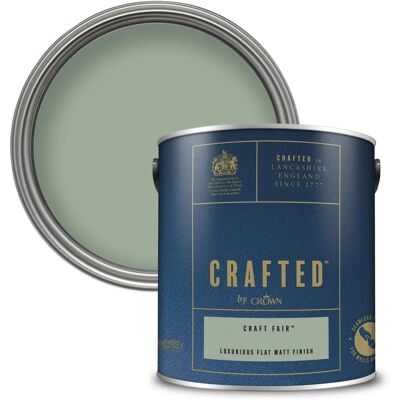 Crown - CRAFTED by Crown Flat Matt Emulsion - Craft Fair Crown - CRAFTED by Crown Flat Matt Emulsion - Craft Fair