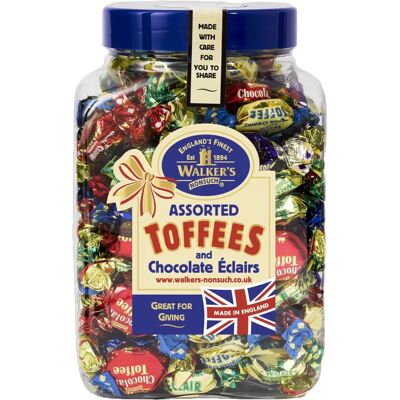 Walkers Nonsuch Assorted Toffees & Chocolate Eclairs - Confectionery Walkers Nonsuch Assorted Toffees & Chocolate Eclairs - Confectionery