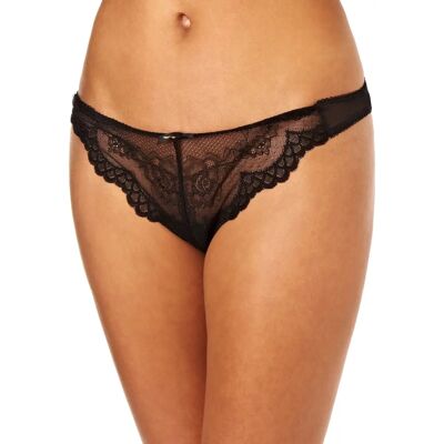 Gossard Superboost String en Dentelle - String Superboost noir - Publicité Gossard Superboost String en Dentelle - String Superboost noir - Publicité