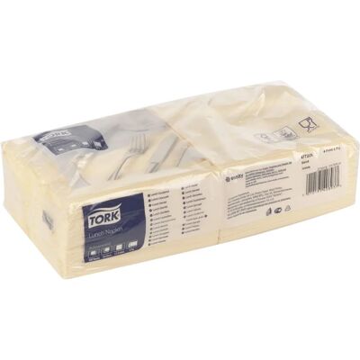 Tork Elfenbein Lunch Papierservietten - Tischservietten Tork Elfenbein Lunch Papierservietten - Tischservietten