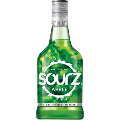 Sourz Pomme 70cl - Liqueur de fruits - Publicité Sourz Pomme 70cl - Liqueur de fruits - Publicité