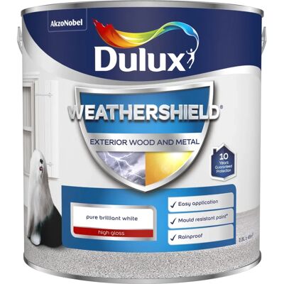 Dulux Weathershield Exterior Gloss - Weather-resistant Finish Dulux Weathershield Exterior Gloss - Weather-resistant Finish