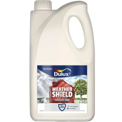 Dulux - Weathershield Multi-Surface Fungicidal Wash - 2.5 L - Cleaner Dulux - Weathershield Multi-Surface Fungicidal Wash - 2.5 L - Cleaner