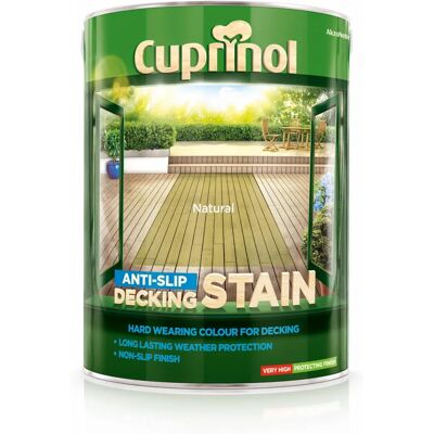 Cuprinol Natural Anti Slip Decking Stain - Decking Stain Cuprinol Natural Anti Slip Decking Stain - Decking Stain