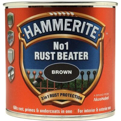 Hammerite Grey Rust Beater 250ml - Rust Beater Paint Hammerite Grey Rust Beater 250ml - Rust Beater Paint
