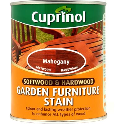 Cuprinol Mahogany Garden Furniture Stain - Water-Resistant, 750ml Cuprinol Mahogany Garden Furniture Stain - Water-Resistant, 750ml