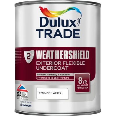 Dulux - Weathershield Undercoat - Brilliant White - Undercoat Dulux - Weathershield Undercoat - Brilliant White - Undercoat