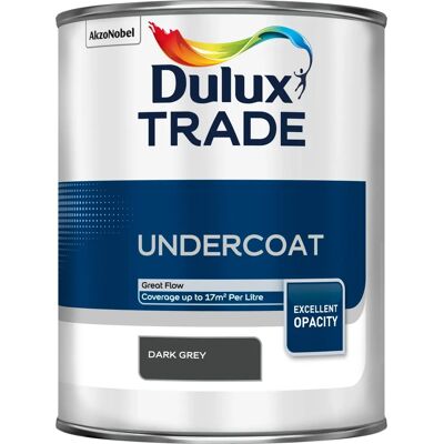 Dulux Trade Undercoat Dark Grey - 1L - Undercoat Dulux Trade Undercoat Dark Grey - 1L - Undercoat