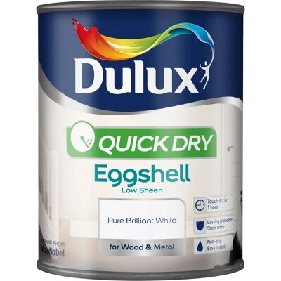 Dulux White Eggshell Paint - Interior & Exterior Finish Dulux White Eggshell Paint - Interior & Exterior Finish