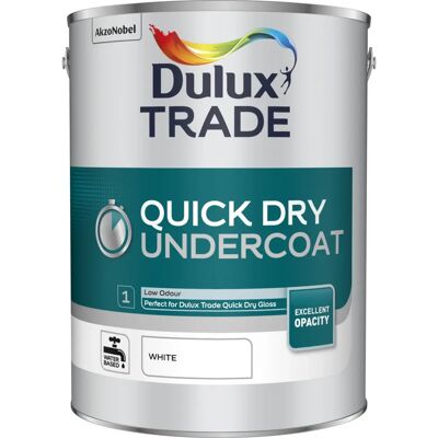 Dulux Trade Quick Dry Undercoat - White - Paint Dulux Trade Quick Dry Undercoat - White - Paint