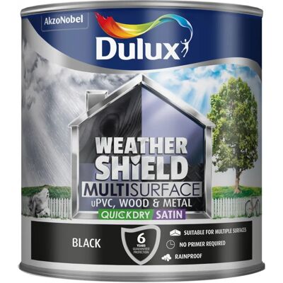 Dulux Weathershield Multisurface Quick Dry Satin - Paint Dulux Weathershield Multisurface Quick Dry Satin - Paint