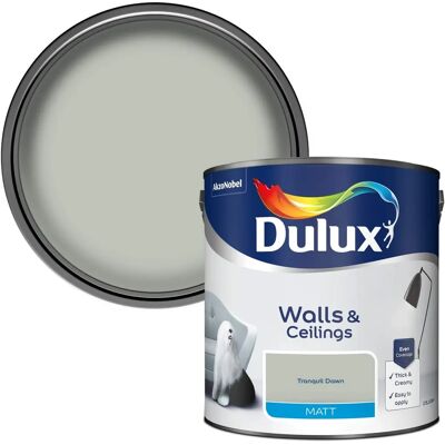 Dulux Dulux Tranquil Dawn Matte Emulsion Paint - 2.5L Dulux Dulux Tranquil Dawn Matte Emulsion Paint - 2.5L