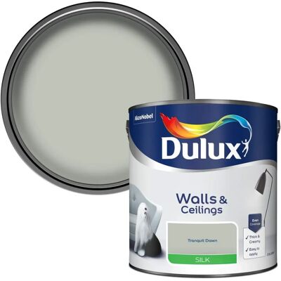 Dulux Brand Tranquil Dawn Silk Emulsion Paint - Emulsion Paint 2.5L Dulux Brand Tranquil Dawn Silk Emulsion Paint - Emulsion Paint 2.5L