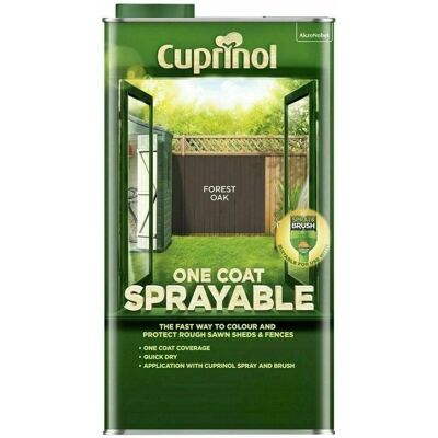 Cuprinol Harvest Brown Fence Spray - Fence Treatment 5L Cuprinol Harvest Brown Fence Spray - Fence Treatment 5L