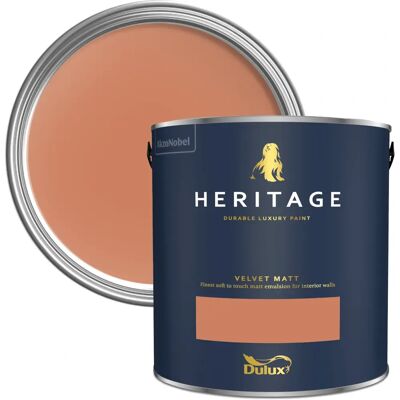 Dulux - Heritage Velvet Matt - Inca Orange - 125ml - Paint Dulux - Heritage Velvet Matt - Inca Orange - 125ml - Paint