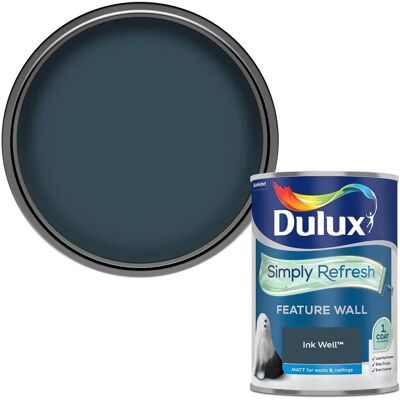 Dulux - Simply Refresh Feature Wall - Ink Well - Paint Dulux - Simply Refresh Feature Wall - Ink Well - Paint