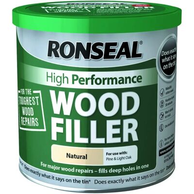 Ronseal 35304 Mastic de bois haute performance Naturel - Mastic pour bois - Publicité Ronseal 35304 Mastic de bois haute performance Naturel - Mastic pour bois - Publicité