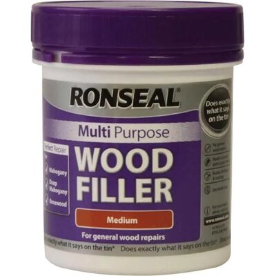 Ronseal Ronseal Multi Purpose Medium Wood Filler - 250g Ronseal Ronseal Multi Purpose Medium Wood Filler - 250g