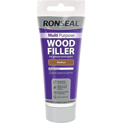 Ronseal Mastic Bois Moyen - Mastic pour bois - Intérieur & Extérieur - Publicité Ronseal Mastic Bois Moyen - Mastic pour bois - Intérieur & Extérieur - Publicité