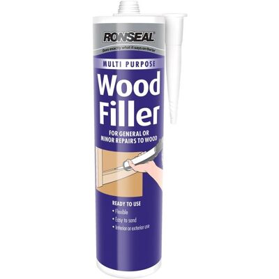 Ronseal RSLMPWFL310 Mastic à Bois Léger - Mastic à Bois - Publicité Ronseal RSLMPWFL310 Mastic à Bois Léger - Mastic à Bois - Publicité
