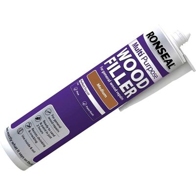 Ronseal RSLMPWFM310 Medium Multipurpose Wood Filler - Wood Filler Ronseal RSLMPWFM310 Medium Multipurpose Wood Filler - Wood Filler