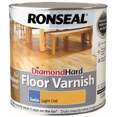 Ronseal Light Oak Floor Varnish - Floor Varnish Ronseal Light Oak Floor Varnish - Floor Varnish