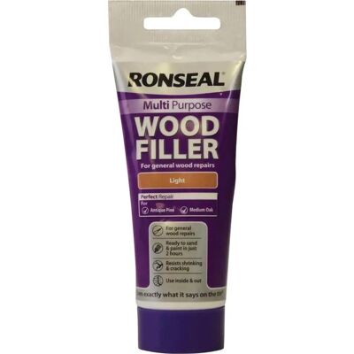 Ronseal Light Multi Purpose Wood Filler 100g - Wood Filler Ronseal Light Multi Purpose Wood Filler 100g - Wood Filler
