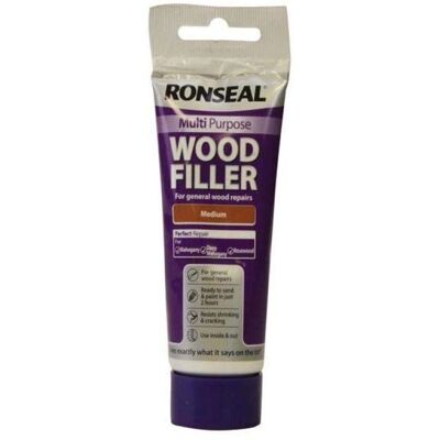 Mastic à bois polyvalent Ronseal - 100g - Intérieur & Extérieur - Publicité Mastic à bois polyvalent Ronseal - 100g - Intérieur & Extérieur - Publicité