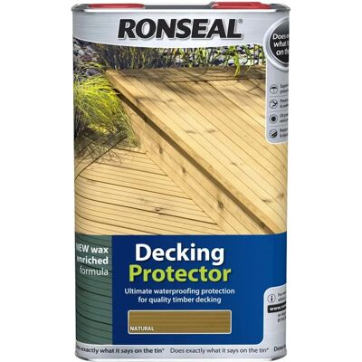 Ronseal 36434 Natural Decking Protector - Decking Protector Ronseal 36434 Natural Decking Protector - Decking Protector