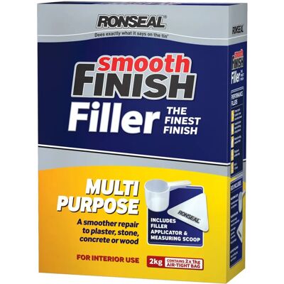 Ronseal Model Smooth Finish Multi-Purpose Wall Filler - Wall Powder Filler Ronseal Model Smooth Finish Multi-Purpose Wall Filler - Wall Powder Filler