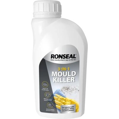 Ronseal 3-in-1 Mould Killer - 500ml - Home & Garden Ronseal 3-in-1 Mould Killer - 500ml - Home & Garden