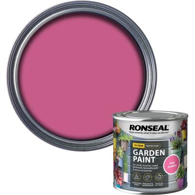 Peinture Jardin Ronseal Jasmin Rose 250ml - Peinture de Jardin - Publicité Peinture Jardin Ronseal Jasmin Rose 250ml - Peinture de Jardin - Publicité