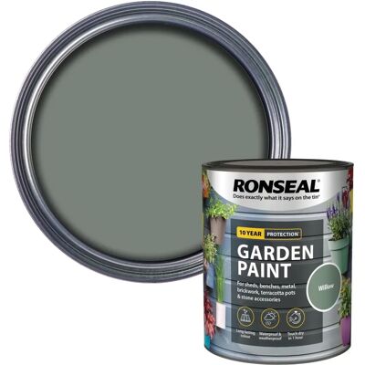 Ronseal 10 Années Teinture pour bois Satin 250ml Ébène - Teinture et peinture pour jardin - Publicité Ronseal 10 Années Teinture pour bois Satin 250ml Ébène - Teinture et peinture pour jardin - Publicité