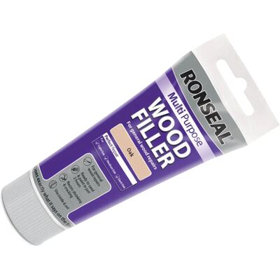 Ronseal RSLMPWFO100G Mastic pour bois polyvalent tube chêne 100g - Mastic pour bois - Publicité Ronseal RSLMPWFO100G Mastic pour bois polyvalent tube chêne 100g - Mastic pour bois - Publicité