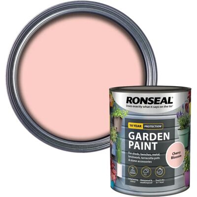 Peinture de jardin Ronseal Fleurs de Cerisier - Peinture de jardin - Publicité Peinture de jardin Ronseal Fleurs de Cerisier - Peinture de jardin - Publicité