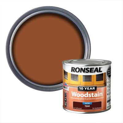 Teinture pour bois Teak 10 ans - Teinture - Publicité Teinture pour bois Teak 10 ans - Teinture - Publicité