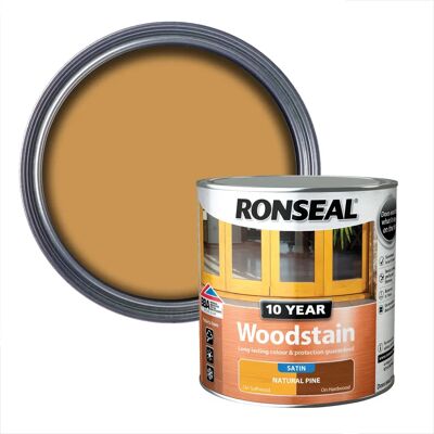 Ronseal Natural Pine 10 Year Woodstain for Windows & Doors - Woodstain Ronseal Natural Pine 10 Year Woodstain for Windows & Doors - Woodstain