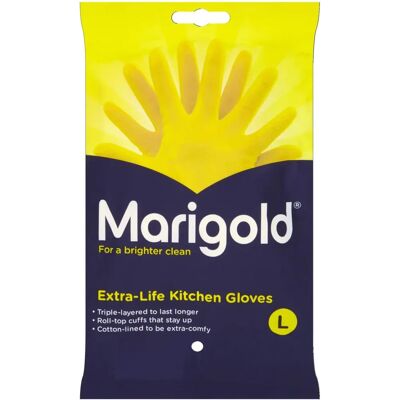 Marigold Extra-Life Kitchen Gloves Large - Kitchen Gloves Marigold Extra-Life Kitchen Gloves Large - Kitchen Gloves