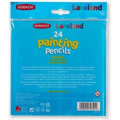 Derwent Lakeland Watercolour Pencils Set of 24 - Watercolour Pencils Derwent Lakeland Watercolour Pencils Set of 24 - Watercolour Pencils