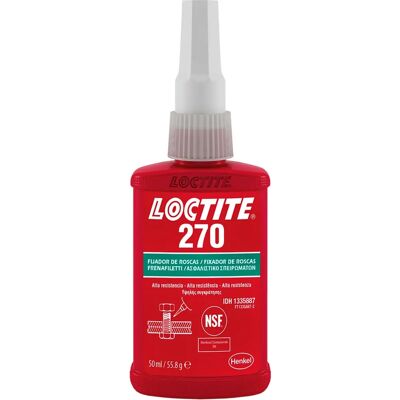 Loctite 270 Fissatore di Filettature ad Alta Resistenza - 50 ml Viola Loctite 270 Fissatore di Filettature ad Alta Resistenza - 50 ml Viola