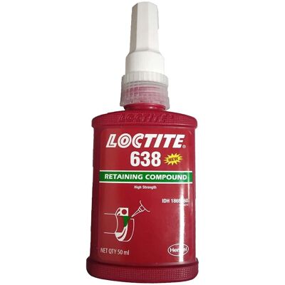 Loctite 638 Hochfestes Klebstoff - Zylindrische Verklebung - Hitzebeständig Loctite 638 Hochfestes Klebstoff - Zylindrische Verklebung - Hitzebeständig