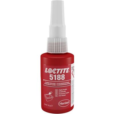 Loctite 5188 Sealant - Flexible Oil Tolerant - Flange Sealant Loctite 5188 Sealant - Flexible Oil Tolerant - Flange Sealant