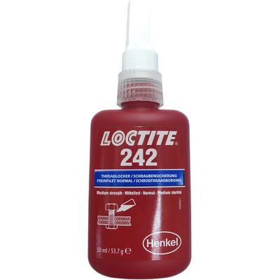 Loctite 142504 242 Trådsäkring - Medium styrka - 50ml Loctite 142504 242 Trådsäkring - Medium styrka - 50ml